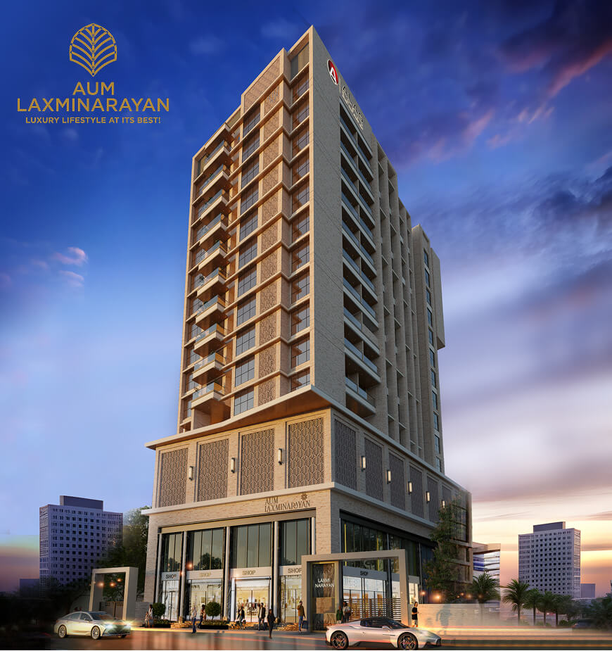 Aum Laxminarayan building exterior